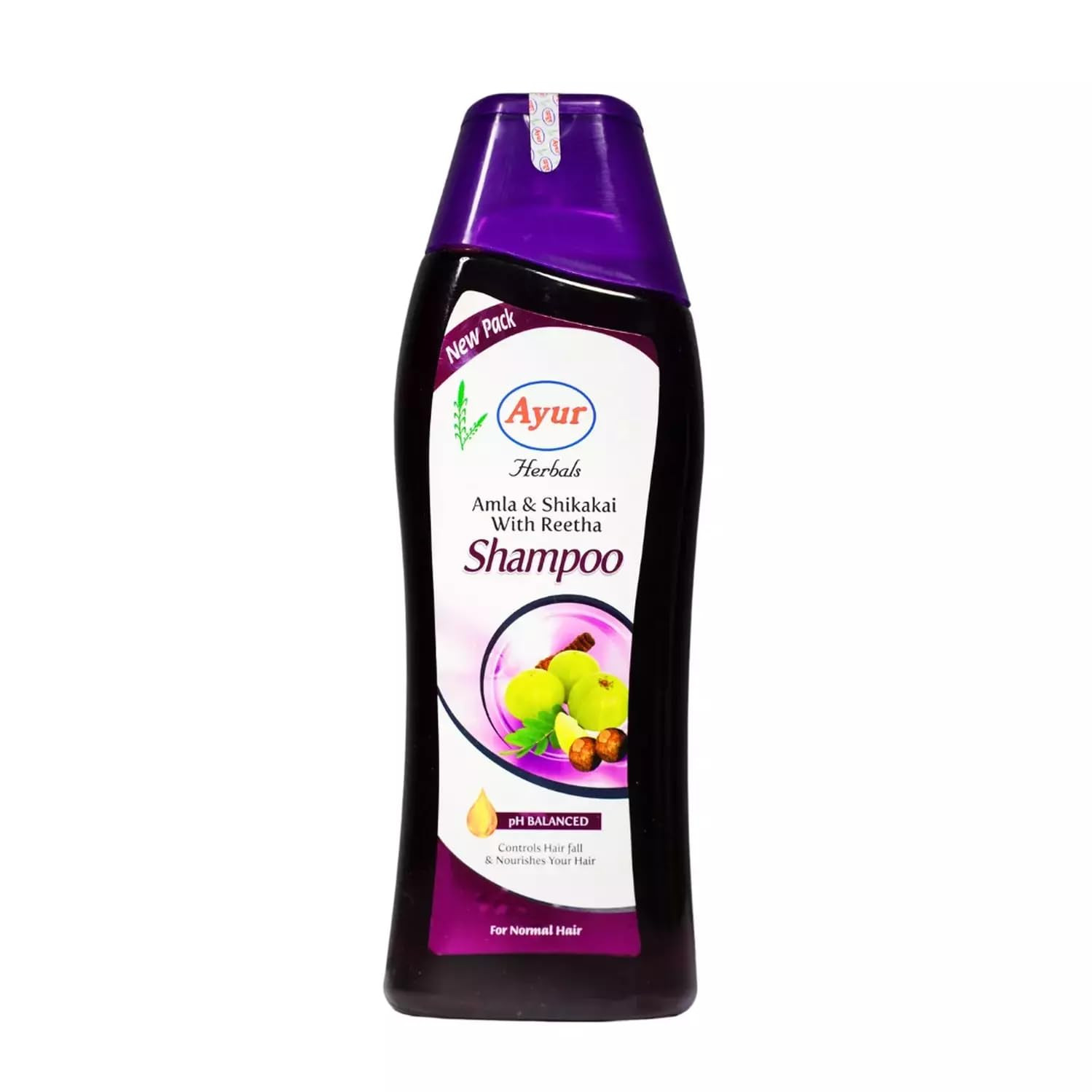 AYUR SHAMPOO AMLA SHIKAKAI REETHA 500ML