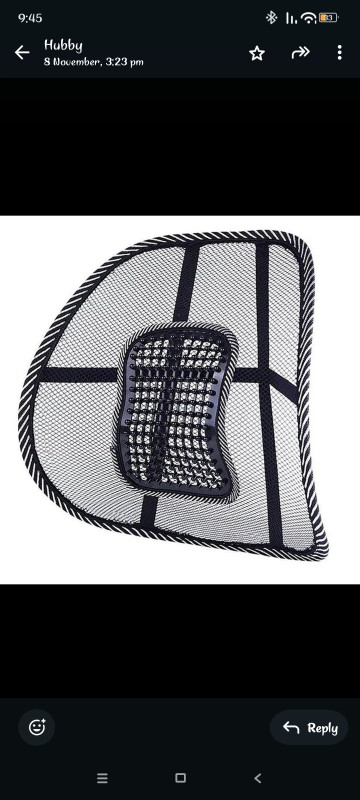 Polyester Seating Pad For  Universal For Car Universal For Car (All Cars Front Seat,, Office Chairs Black)