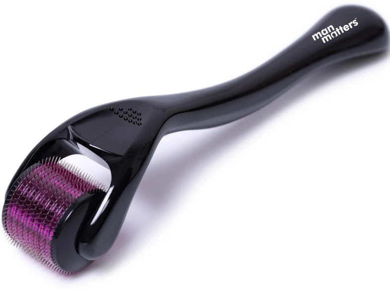 Derma Roller for Hair Growth | 0.5mm Titanium Alloy 540 Micro Needles For Men (50 ml)