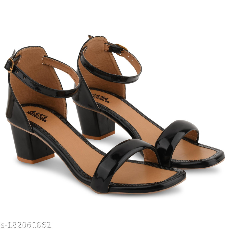 Women Stylish Fancy Heel Sandal | Transparent Heel | Women Heel Slipper | Sandal for Women | Casual