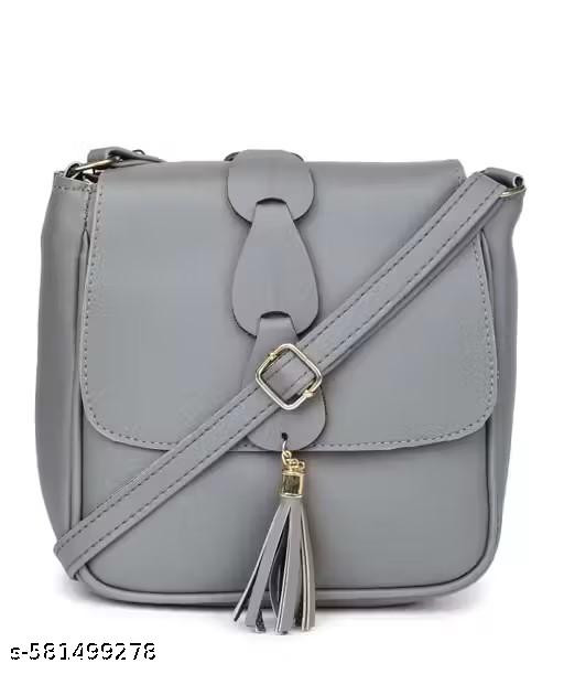 SMG FASHIONN Caual and Fancy Quilted Elegant Sling Bag For Women with Adjustable Straps & Zip |