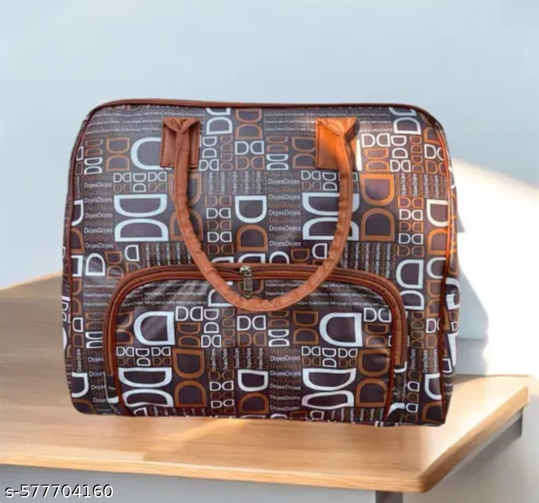 Women Fashion Digital Printed Duffle Handbags for women and girls | Women's multipurpose travel shopping tote | Lunch bag women- Leakproof Multi pocket Lunch tote bag for work/college/picnic |