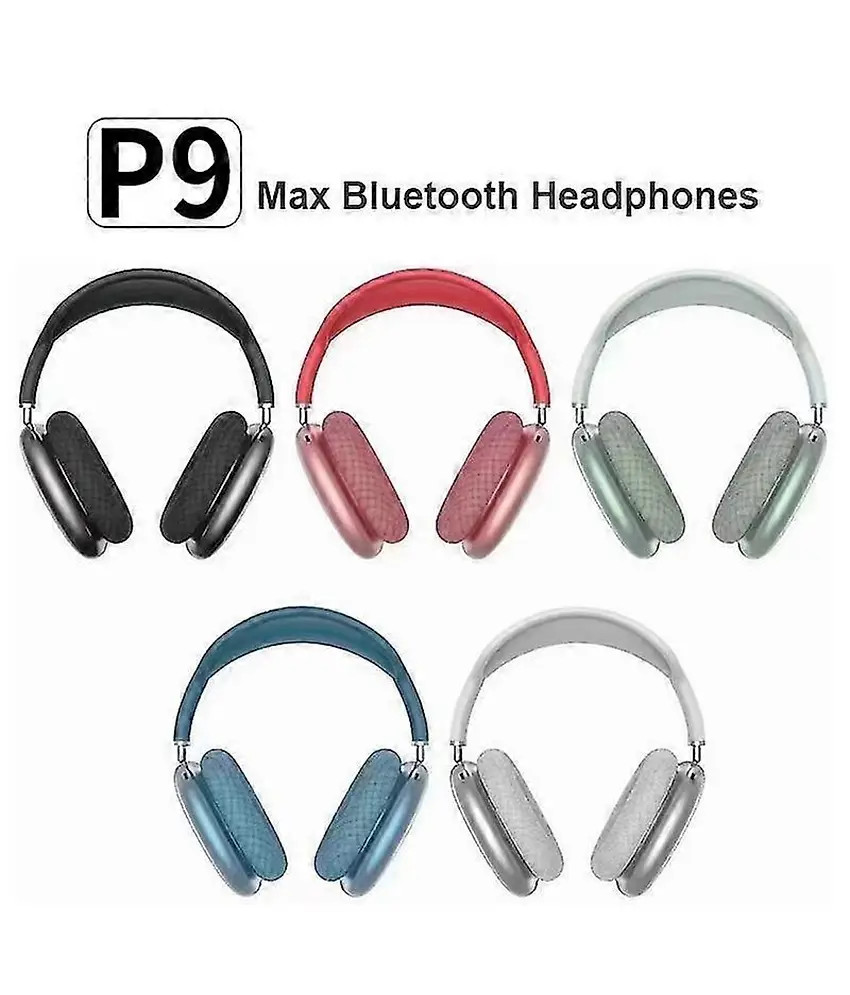 P9 BEST QUALITY Bluetooth Bluetooth Headphone On Ear 5 Hours Playback Comfirtable in ear fit IPX4(Splash & Sweat Proof) Assorted