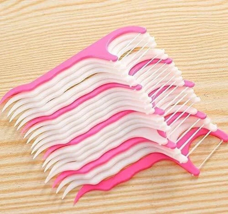 Oral Care Dental Floss Toothpick (Pack of 20)