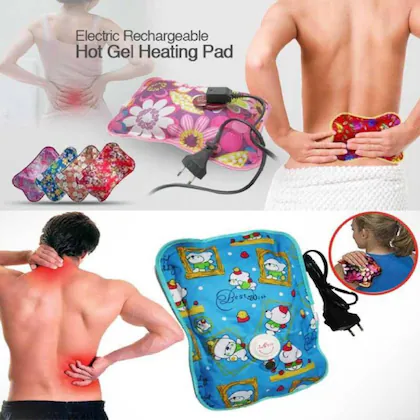 Hot Water Bag,Heating Bag for Pain Relief Electric Rechargeable Heating Gel Warm Bag Heating Pad Massager-Heat Pouch Hot water Bottle Bag (Pack of 1) 1 L Hot Water Bag (Multicolor)