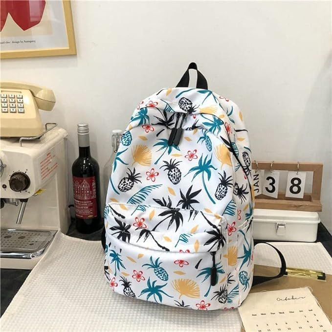Trendy Fasion Collage Backpack, Tuition Bag LightWeight Girls Kids Bags Girls Office