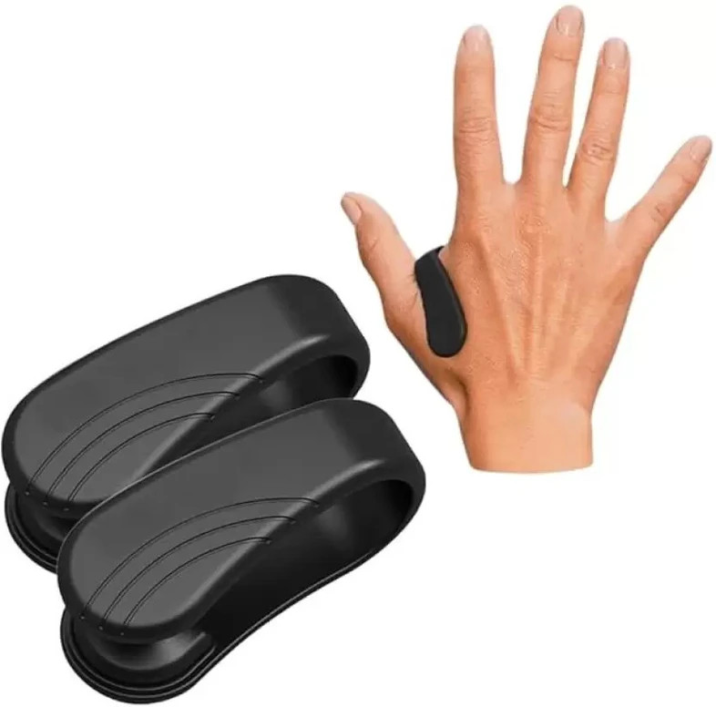 WYNX Acupressure Point Clip (2pc) for Headache, Migraine, Sugar Control Device Acupressure Point Clip (2pc) for Headache, Migraine, Sugar Control Device Massager (Black)