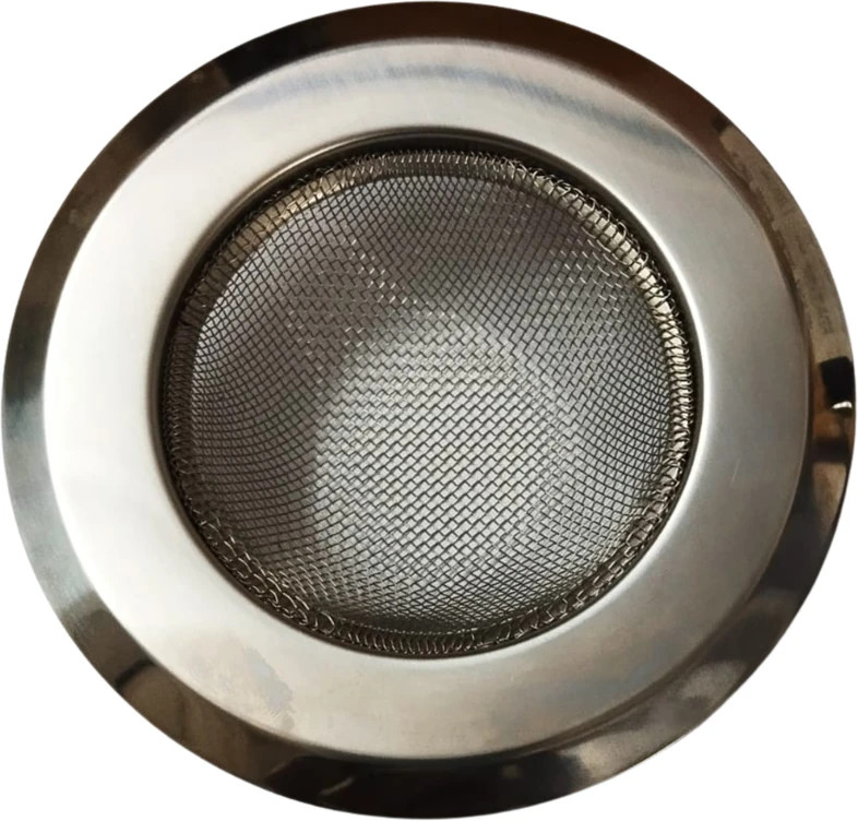 Kitchen Sink Stainless Steel Push Down Strainer (11 cm Set of 1)