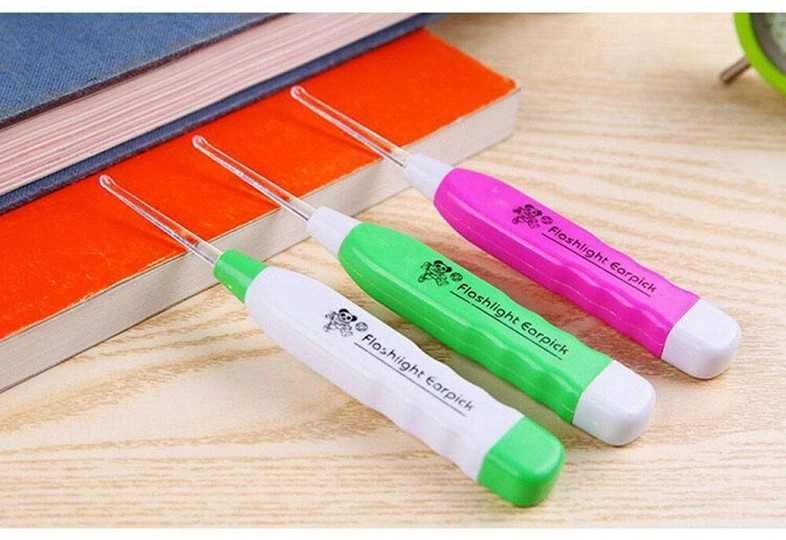 Flashlight Led Earpick Ear Cleaning Tools For Baby Adults Safety Ear Care