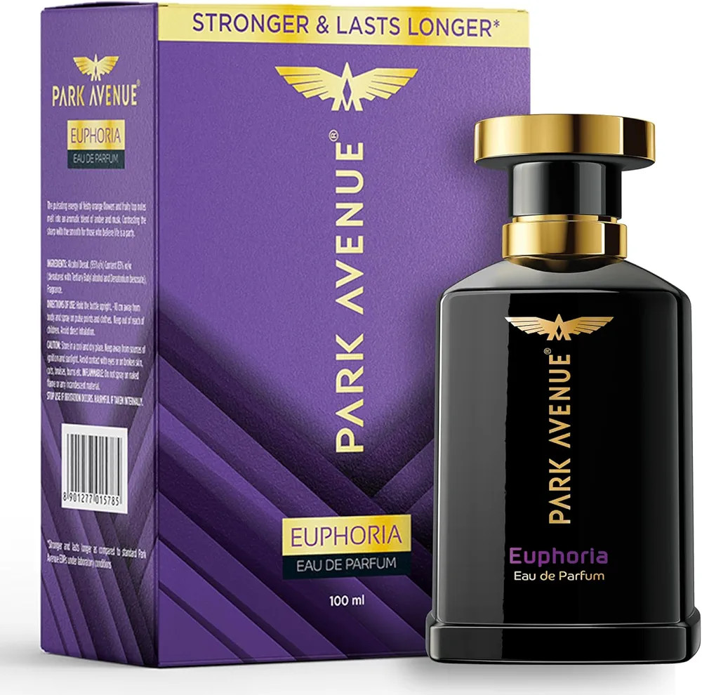 Park Avenue Euphoria Eau De Parfum For Men, Spray, 100ml