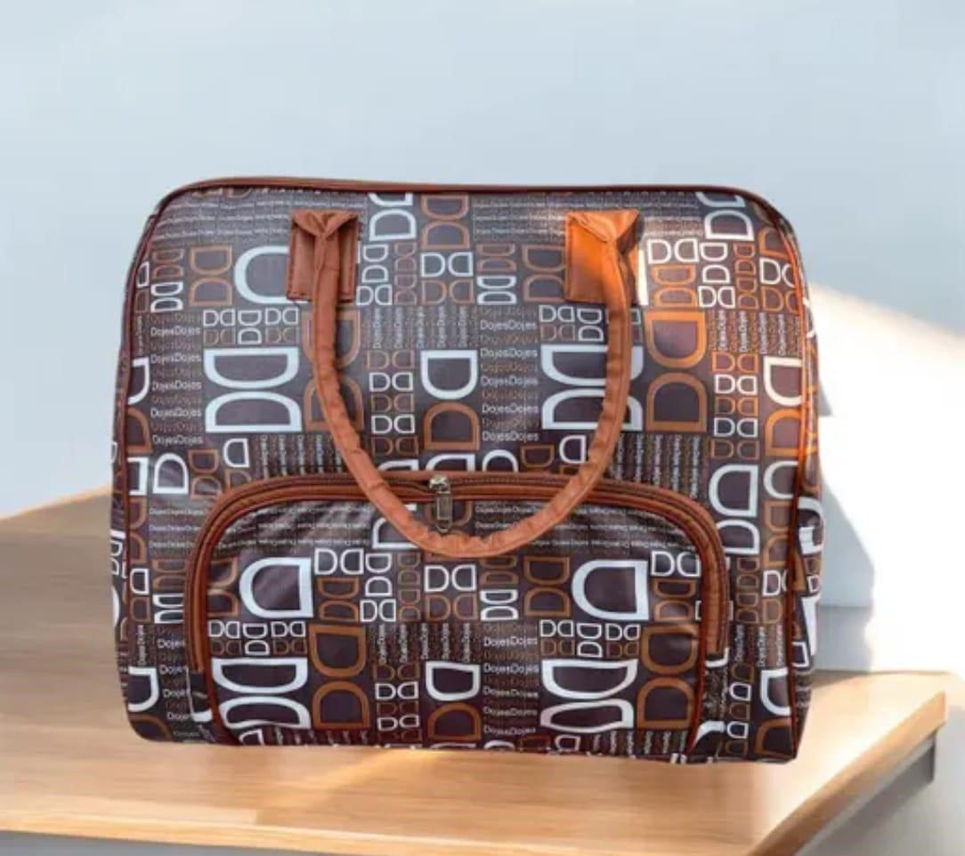 Women Fashion Digital Printed Duffle Handbags for women and girls | Women's multipurpose travel shopping tote | Lunch bag women- Leakproof Multi pocket Lunch tote bag for work/college/picnic |